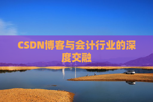 CSDN博客与会计行业的深度交融